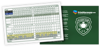 Golf Score Cards sample